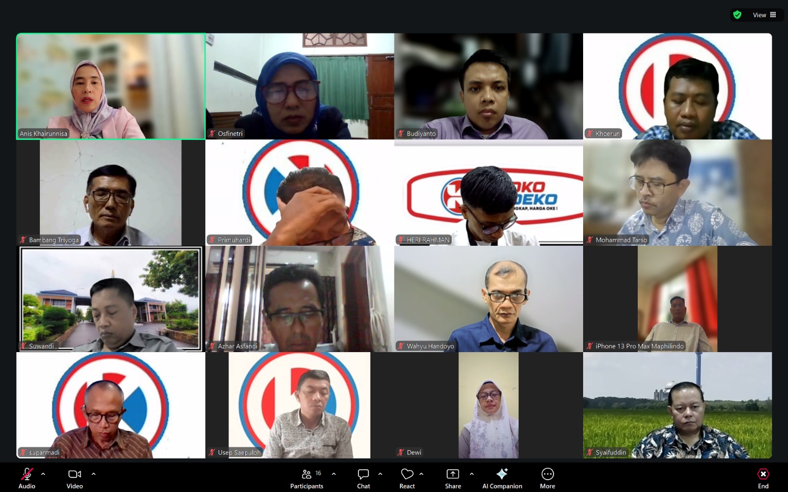 Evaluasi Berkelanjutan Representatif, Kunci Stabilitas Pencapaian Program